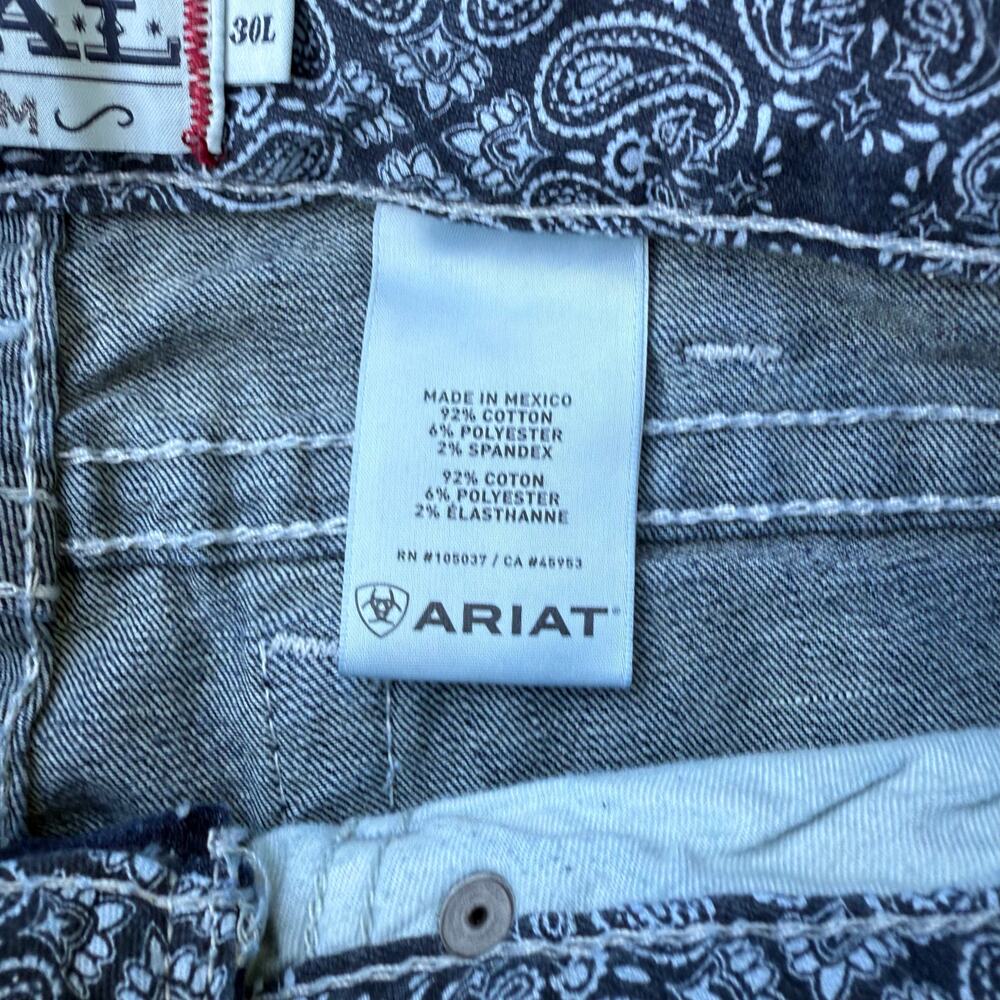 Ariat Mid Rise Stretch Icon Stackable Straight Le… - image 8